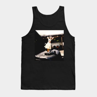 Hawaiian hula dancer bobble head Tank Top